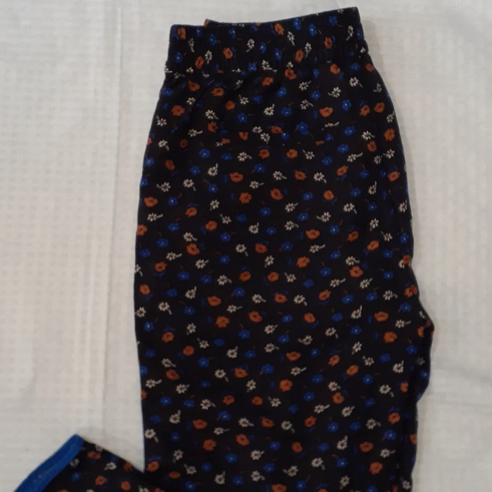 Madewell black floral joggers pants size x small - Picture 8 of 12